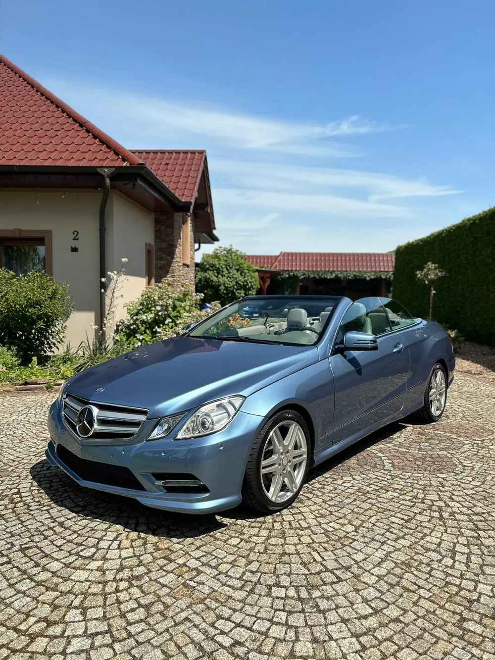 Mercedes Cabrio po detailingu w Musial Performance