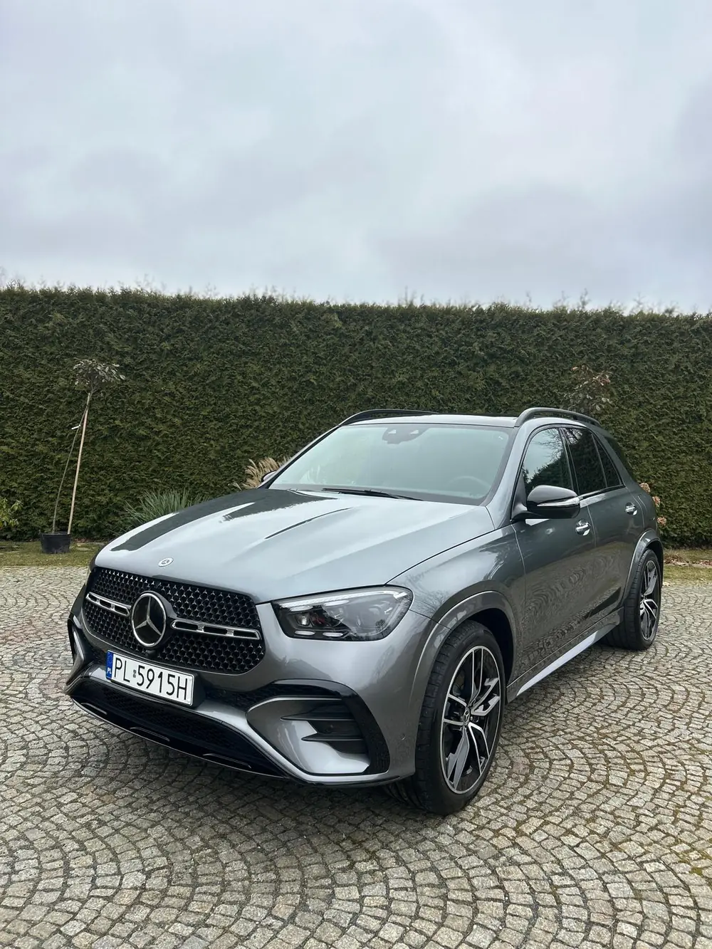 Mercedes GLE po powłoce ceramicznej - auto detailing Krotoszyn